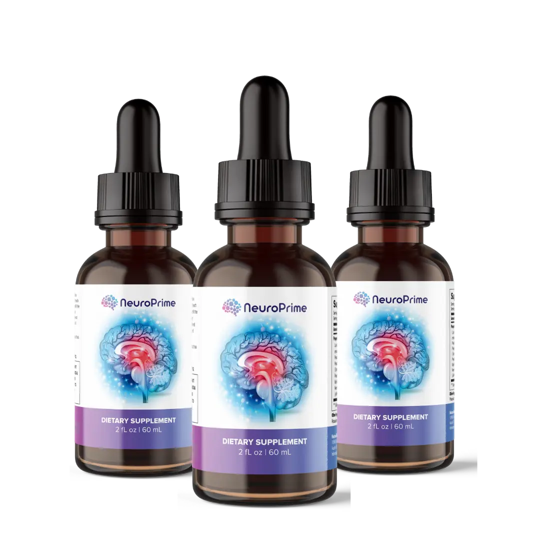 NeuroPrime 3 bottles — 90-day supply