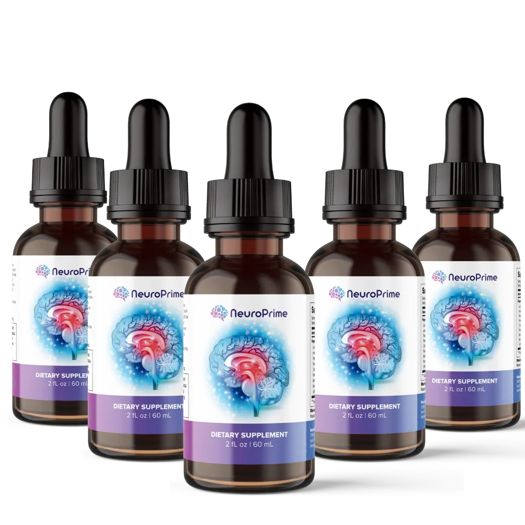 NeuroPrime 6 bottles — 180-day supply